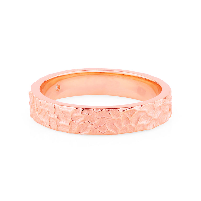Partnerring FLORIS 4mm mit einem Diamant