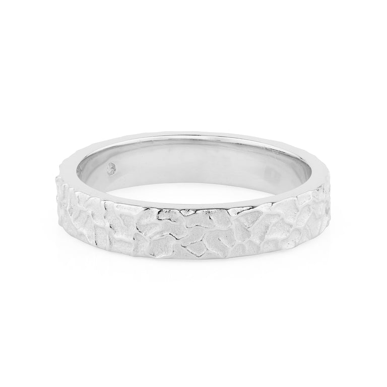 Partnerring FLORIS 4mm mit einem Diamant