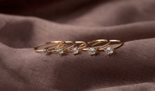 Ring BRIANA  Diamant 3mm 18 k Gold