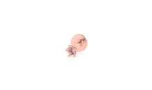 Piercing BRIANA 2mm Rosaturmalin