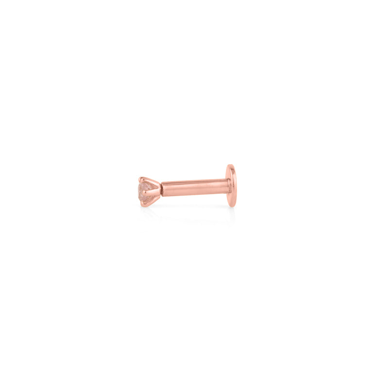 Piercing BRIANA 2mm Rosaturmalin