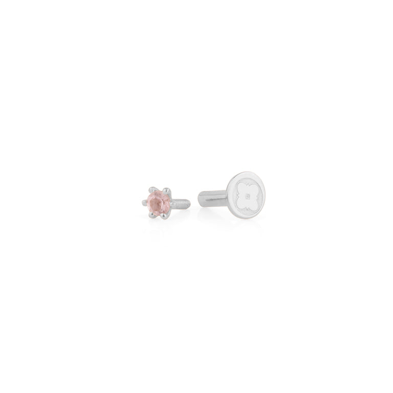 Piercing BRIANA 2mm Rosaturmalin