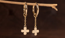 Charm KLEEBLATT Silber