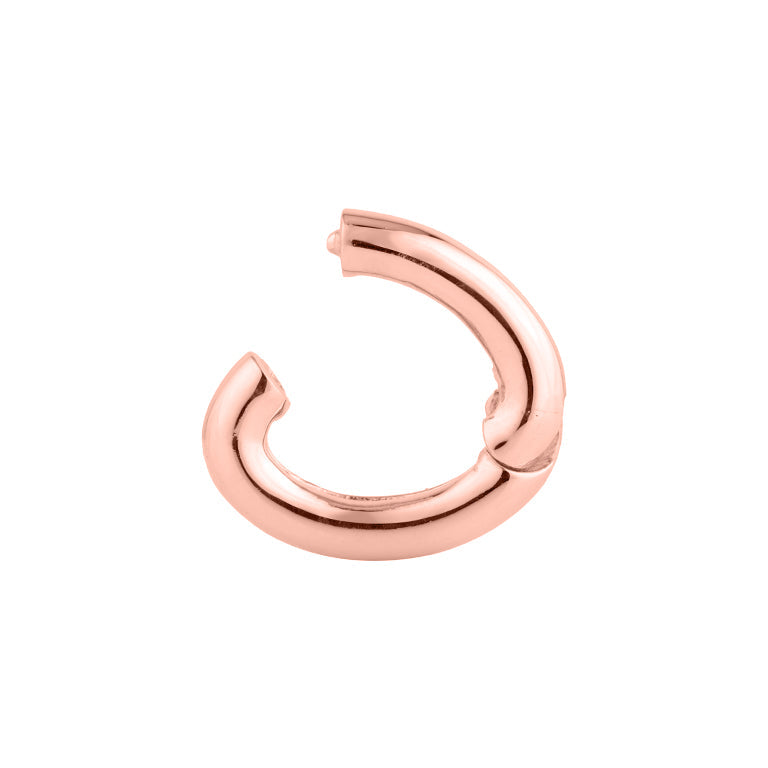 CLIP LOCK  14x20x4mm oval Silber EXPRESS