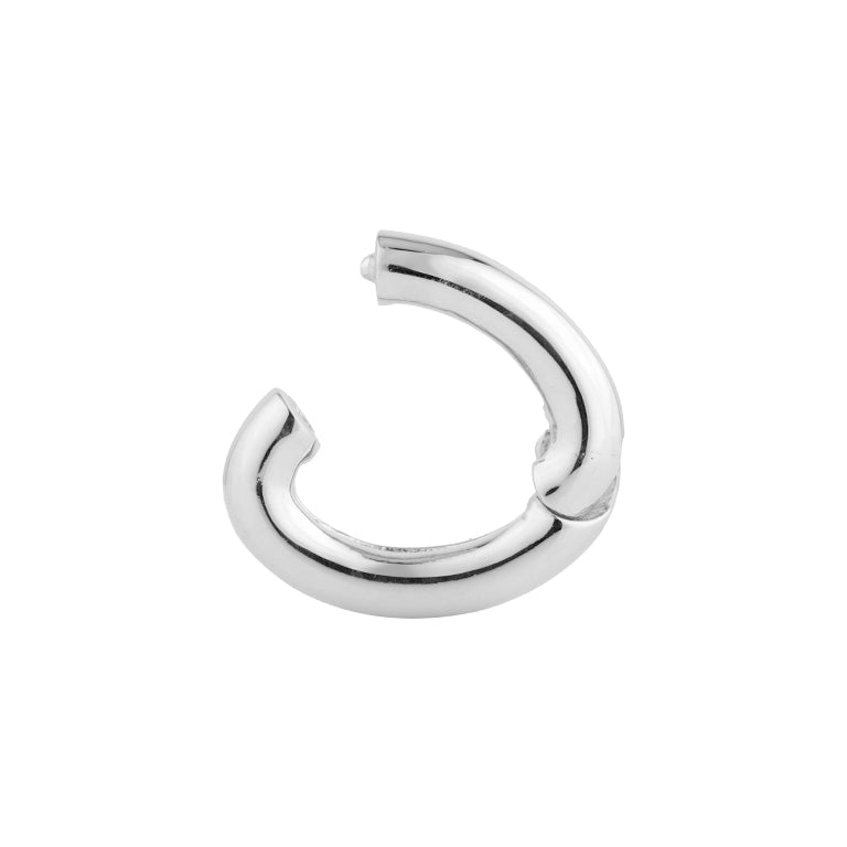 CLIP LOCK  14x20x4mm oval Silber EXPRESS