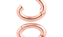 CLIP LOCK  14x20x4mm oval Silber EXPRESS