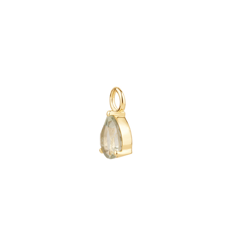 Charm ELENI Mit grünem Amethyst