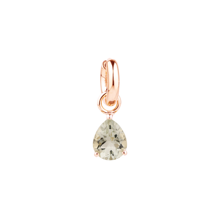 Charm ELENI Mit grünem Amethyst