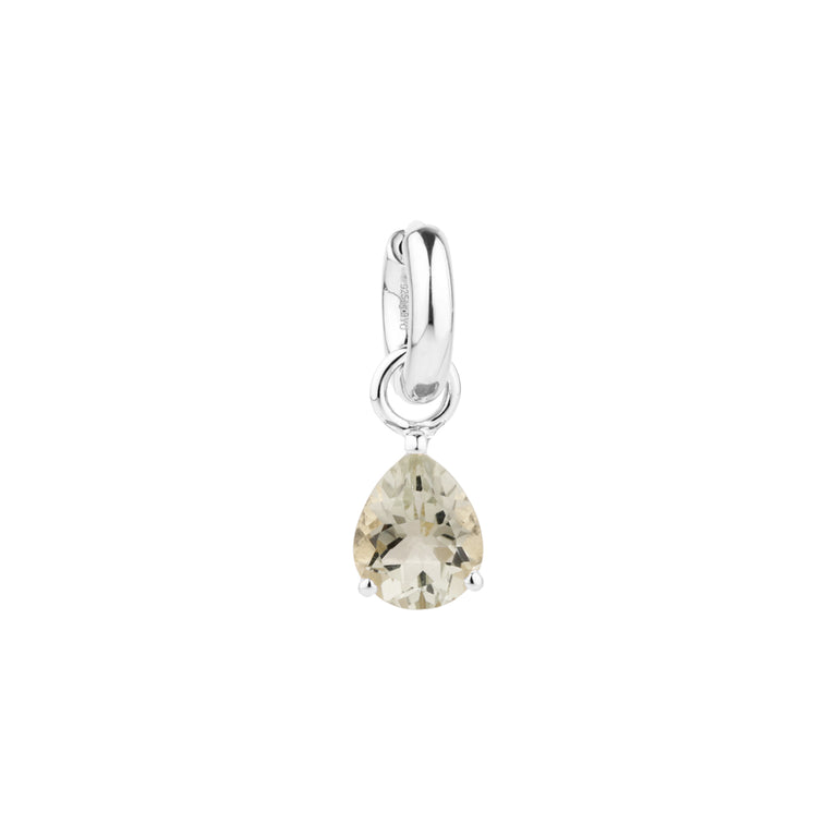 Charm ELENI Mit grünem Amethyst