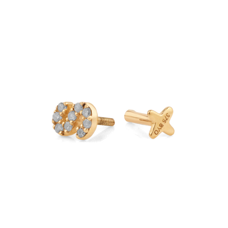 Piercing BUCHSTABEN Topas 0.9