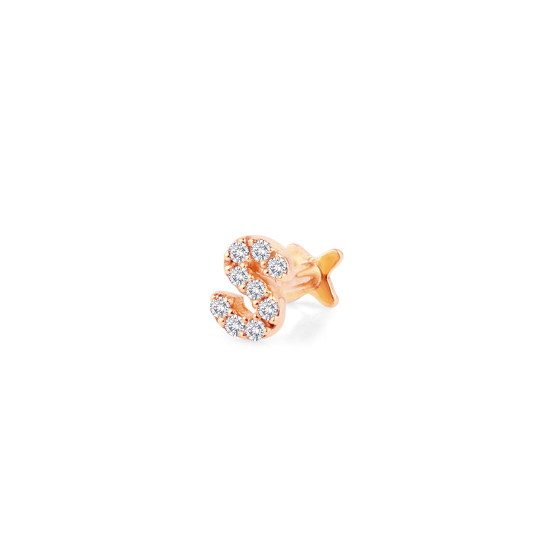 Piercing BUCHSTABEN Topas 0.9