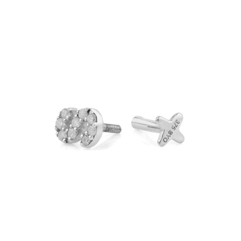 Piercing BUCHSTABEN Topas 0.9