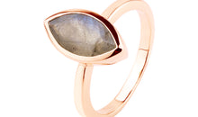 Ring INGE NAVETTE mit Labradorit