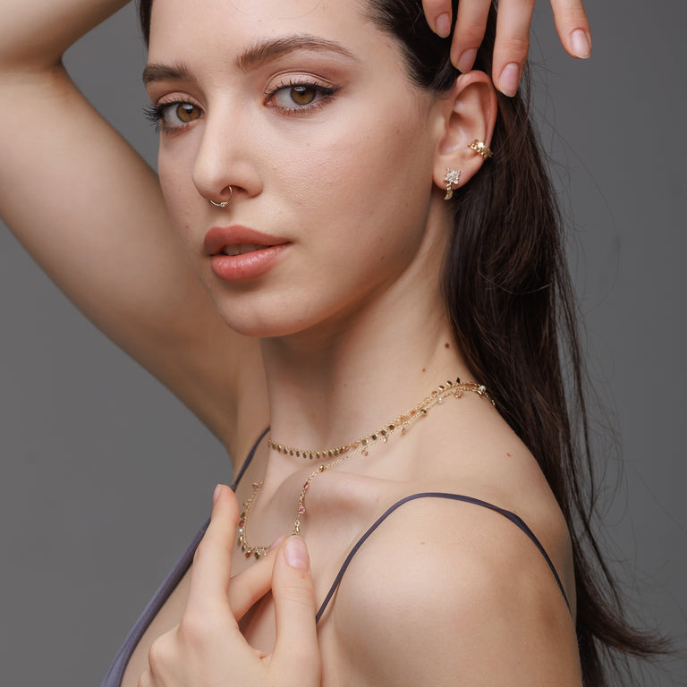 Earcuff JENNIFER Silber