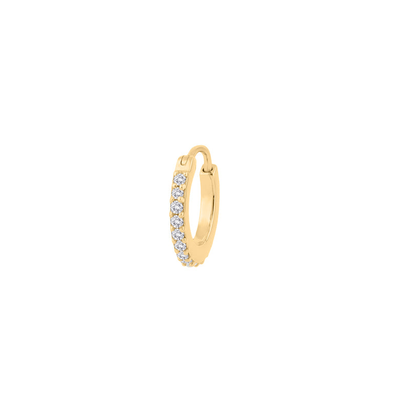 Creole JULIANA Gold einzeln 6 mm
