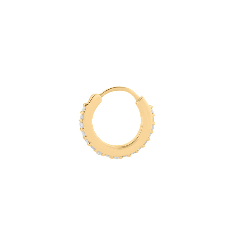 Creole JULIANA Gold einzeln 6 mm