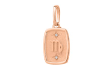 Medaillon STERNZEICHEN Gold mit Diamanten