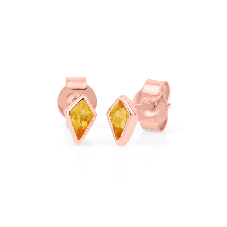 Ohrstecker KITE CITRIN