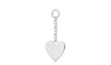 Charm HERZ Silber