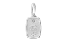 Medaillon STERNZEICHEN Silber mit Diamanten