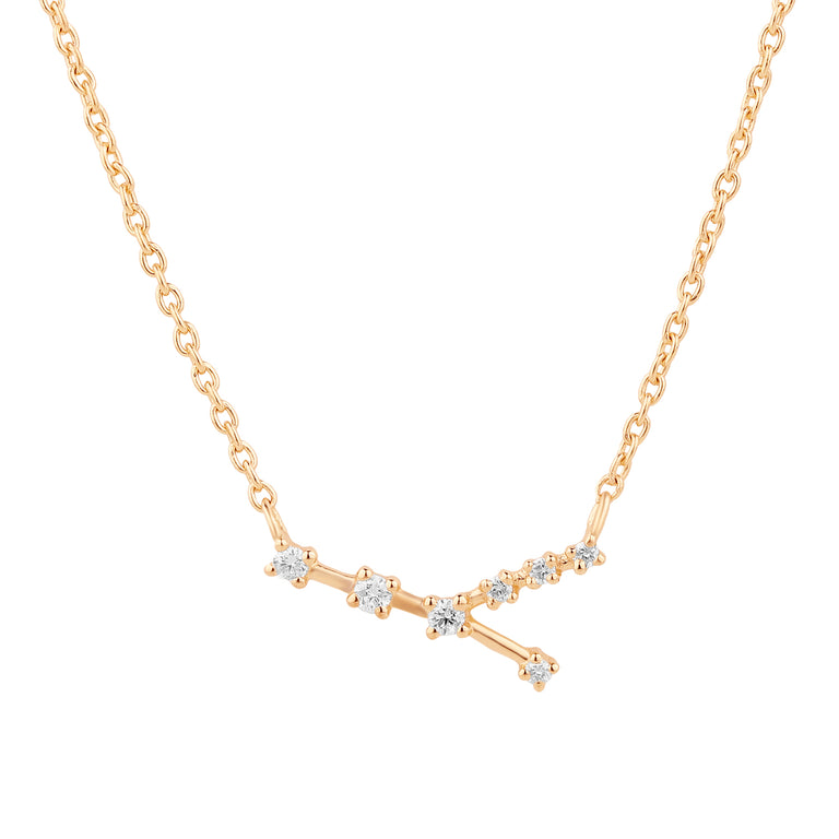 Sternzeichen Halskette KREBS CANCER Constellation