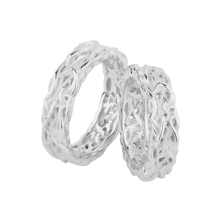 Ring LORRAINE  6mm bicolor