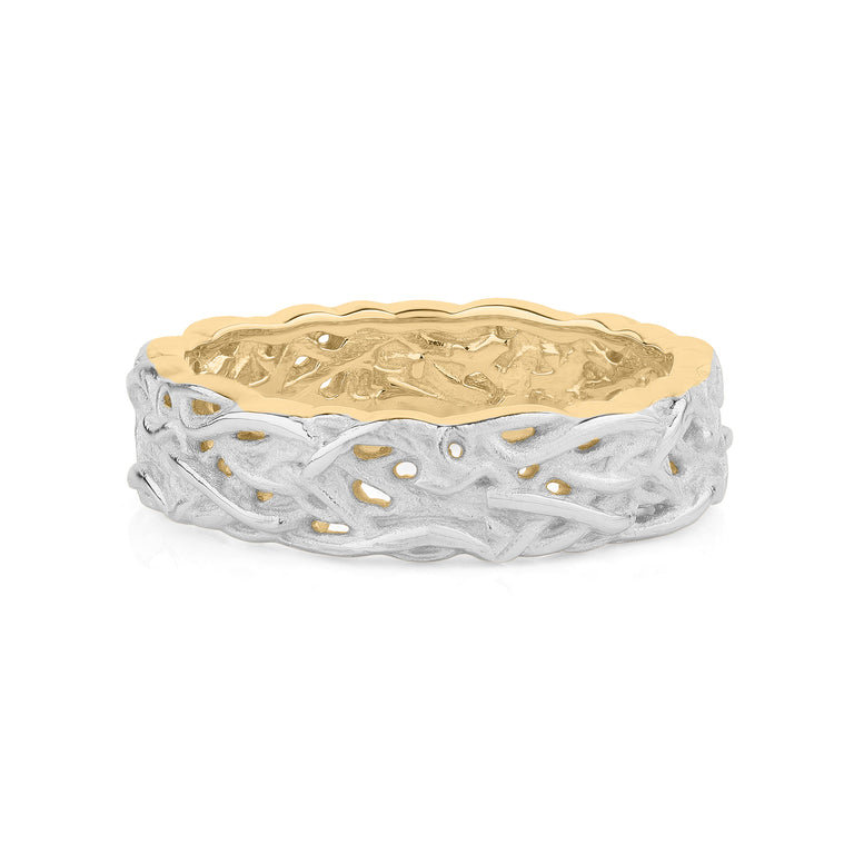 Ring LORRAINE  6mm bicolor