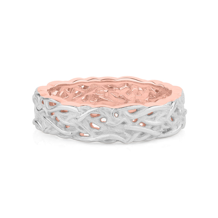 Ring LORRAINE  6mm bicolor