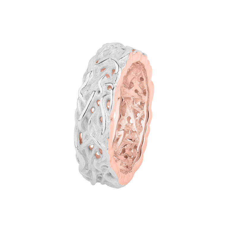 Ring LORRAINE  6mm bicolor