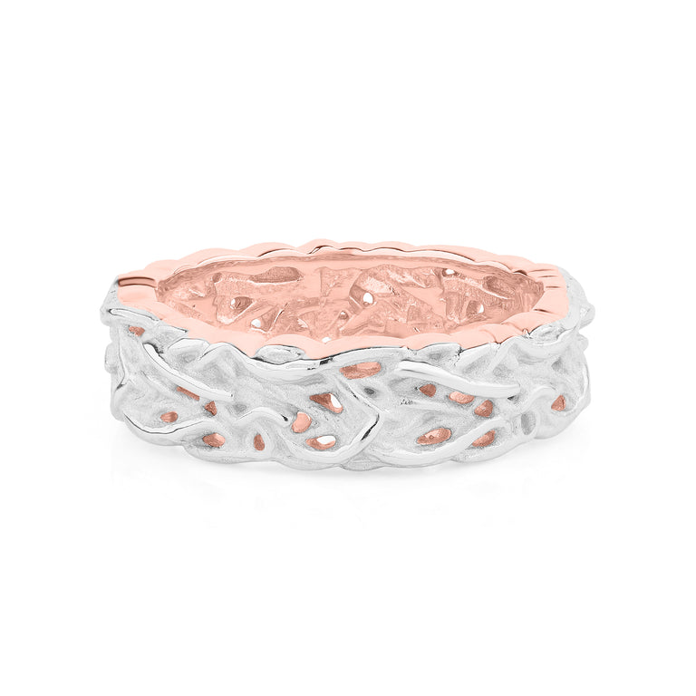 Ring LORRAINE  6mm bicolor