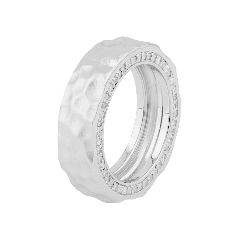 Partnerring LUANA mit Diamanten 6mm