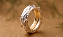 Partnerring LUANA mit Diamanten 6mm