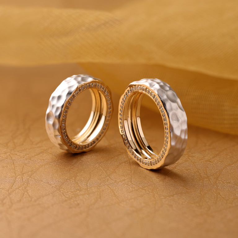 Partnerring LUANA mit Diamanten 6mm