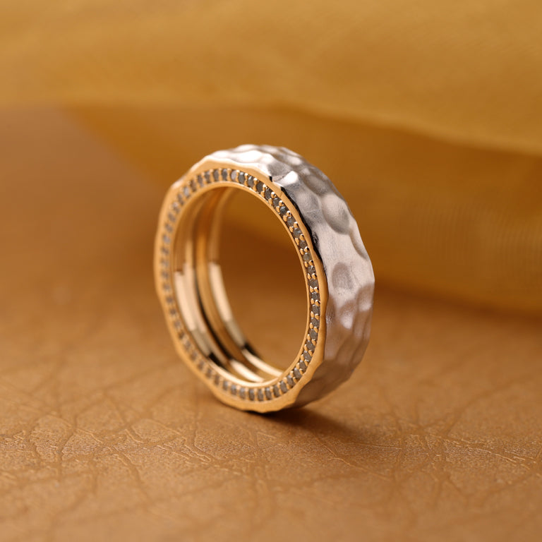 Partnerring LUANA mit Diamanten 6mm