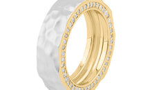 Partnerring LUANA mit Diamanten 6mm