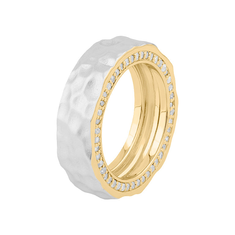 Partnerring LUANA mit Diamanten 6mm