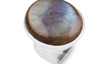 Ring SHANTI mit Labradorit