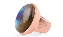Ring SHANTI mit Labradorit