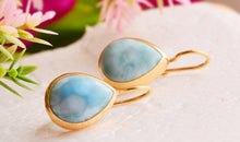 Ohrhänger JOSETTE mit Larimar Express