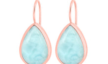 Ohrhänger JOSETTE mit Larimar Express
