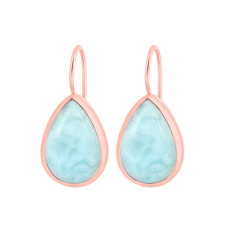 Ohrhänger JOSETTE mit Larimar Express