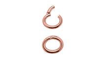 CLIP LOCK 14X17X3mm oval Silber EXPRESS