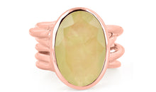 Ring MARLENE Silber Prehnit