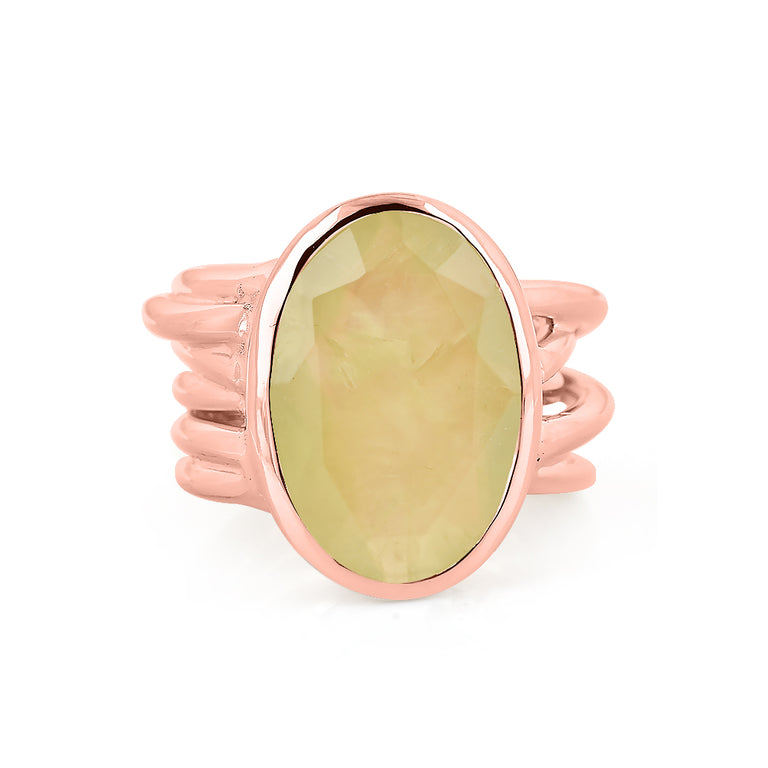 Ring MARLENE Silber Prehnit