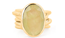 Ring MARLENE Silber Prehnit