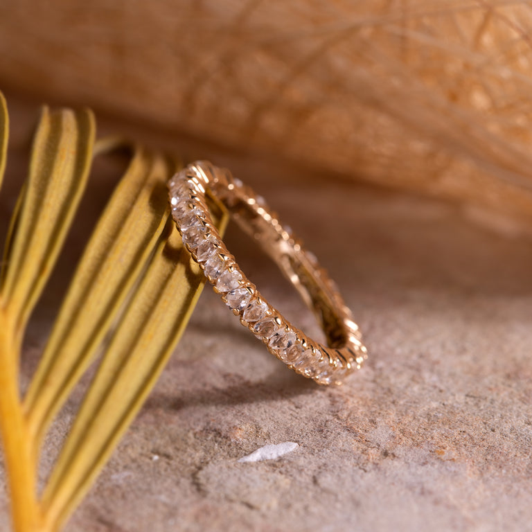 Ring MEGHAN Eternity Topas