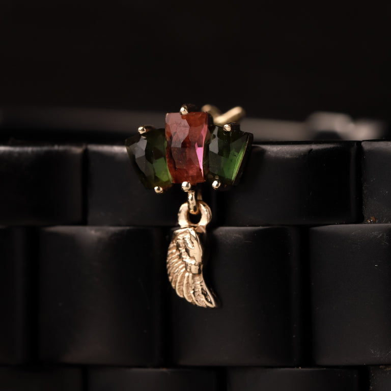 Piercing MIRNA mit Turmalin