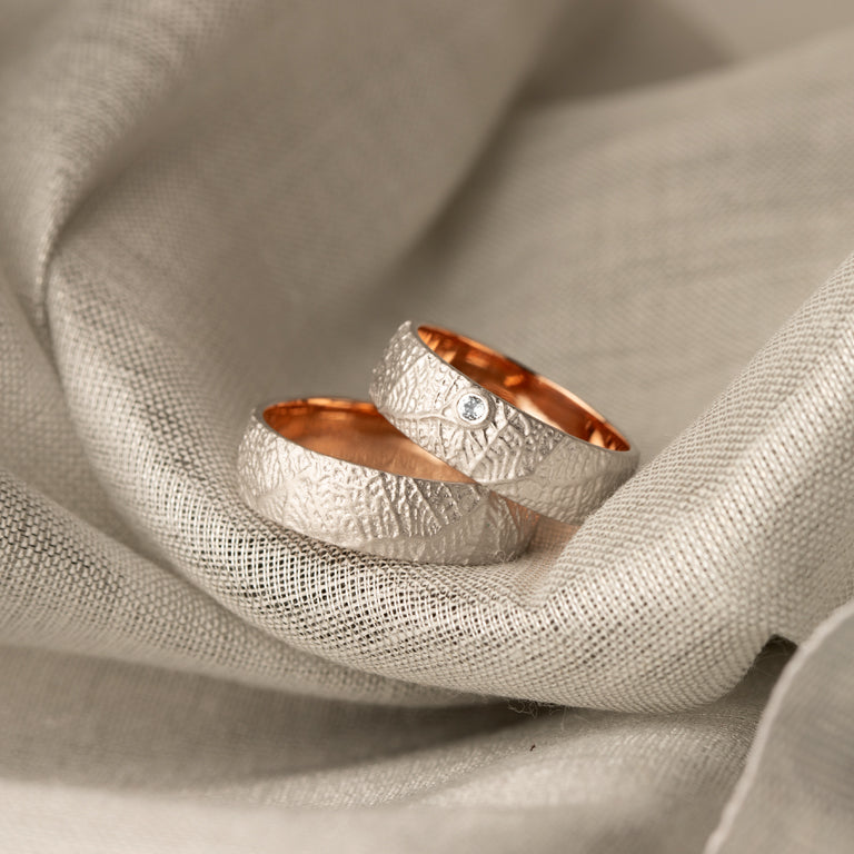 Partnerring MURRAY bicolor 6mm