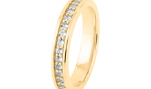 Memory Ring MANUELA mit Diamanten 1.8mm