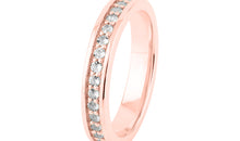 Memory Ring MANUELA mit Diamanten 1.8mm